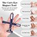 5 in 1 Cat Eye Magnet for Nails | Multi-Function Nail Magnets Professional Cat Eye Stick 5 in 1 Nail Design Tools for Lovers Purple - Buy Online on GoSupps.com