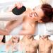 Crystal Hair Eraser - Painless Exfoliation Hair Remover | Washable Nano Hair Removal Tool for Smooth Skin - Perfect Gift for Women and Men (Black) - Buy Online on GoSupps.com