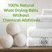 Handmade Wool Dryer Balls - Eco-Friendly Reusable Laundry Solution Reduce Wrinkles & Static - Natural Fabric Softener Up to 1 000 Loads - Buy Online on GoSupps.com