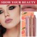 Fusang 3Pcs Nude Matte Lipstick Set - Long Lasting & Nourishing Lipgloss Set | Waterproof Velvet Lip Gloss Set | Crayon Matte Lip Stain for Women - Buy Online on GoSupps.com