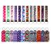 PUEZOKLY 24 pieces Lip Balm/Chapstick Holder Keychain 12 pcs Wristlet Lanyards 12 pieces Neoprene Lipstick Protective Cases Cover Portable Balm Holders for Girls Women (luxury style)