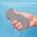 Exfoliating Bath Sponge - Soft Reusable Shower Brush for Dead Skin Removal - Gray Adult Bath Accessory - Buy Online on GoSupps.com