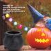 YEmirth Halloween Party Mist Maker Halloween Witch Cauldron Fog Maker with LED Lights Water Fountain Pond Fog Atomizer Water Fountain Fog Machine Halloween Indoor/Outdoor Decoration Lights(UK - Buy Online on GoSupps.com
