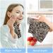 SUABO Leopard Cotton Washcloths Set - 6 Pack 12x12 Inch Absorbent Face Cloths for Bathroom, Spa, Kitchen - Quick Drying Fingertip Towels with Leopard Spot Zebra Design - Buy Online on GoSupps.com