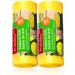 Profissimo Drawstring Bin Liners - Fresh Citrus Scent 30 Liters 40 Pieces - 2 Pack for Home Office & Bathroom - Buy Online on GoSupps.com