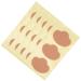 Foot Care Sticker Firm Pain Relief Foot Sticker for Improves Calluses for Improves Toe Joint Friction for Protects the Feet for Improves Heel