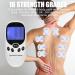 Tens EMS Device - 3-in-1 Abdominal Muscle Trainer with 8 Electrode Pads | 10 Massage Modes for Pain Relief & Muscle Stimulation - Buy Online on GoSupps.com