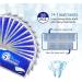 Teeth Whitening Strips for Sensitive Teeth - Advanced 5D White Mint Formula - 14 Sessions - Buy Online on GoSupps.com