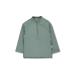 Sterntaler Langarm -Schwimmshirt - UV Shirt Unisex with UV protection 50+ made of swimwear with zipper and standing collar - Rashguard baby and children for bathing fun 104 matt green