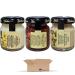 Tribeca Curations Variety Pack Dickinson Premium Ketchup  Real Mayonnaise  & Stone Ground Mustard | 1.4 oz Glass Jars | Pack of 18 - Buy Online on GoSupps.com