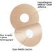 Universal Adhesive Patches for CGM & Insulin Pumps - Waterproof Breathable Skin-Friendly - 20 Pack with 0.8-Inch Hole - Long Lasting & Pre-Cut Adhesive Tape - Buy Online on GoSupps.com