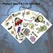 Ooopsiun Luminous Halloween Temporary Tattoos for Kids - 100 Styles Glow in The Dark Halloween Tattoos Party Favors Decorations for Boys Gilrs - Buy Online on GoSupps.com