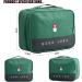 Large Capacity Waterproof Medicine Bag - Portable First Aid & Emergency Travel Pharmacy Bag (Green) - Ideal for Home Office & Travel - Buy Online on GoSupps.com