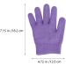 Lurrose 1 Pair Moisturizing Gloves Cosmetics Hand Gloves Exfoliating Spa Gloves Beauty Cleaning Mittens for Softening Dry Cracked Hand Skins Remove Dead Skin Purple Mittens Kids - Buy Online on GoSupps.com