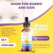 POLYVIT D Baby Vitamin D Drops Vegan D3 Supplement Growth & Development of Bones & Teeth Immune System Support Easy Calcium Absorption For Infants Toddlers Kids 400 IU per Drop 4 Month Supply - Buy Online on GoSupps.com