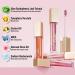 Oulac Lip Gloss Shiny - 3D Liquid Lipstick with Moisture & Glitter | Rose Damask Extract | Lip Care for Dry Lips | Light Beige C04 | 4.5ml - International Shipping Available - Buy Online on GoSupps.com