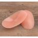 QUUPY 2 Pairs Silicone Shoulder Pads - Reusable Anti-Slip Push-Up Enhancer for Women's Clothing - Transparent & Nude Color - Buy Online on GoSupps.com