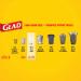 Glad White Garbage Bags - Tall 45 Litres - Unscented 60 Trash Bags Made in Canada of Global Components Tall. 60 bags - Buy Online on GoSupps.com