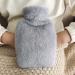 Large PVC Hot Water Bottle 2L with Soft Cover & Kangaroo Pocket - Hand Warmer for Adults & Children | International Shipping Available - Buy Online on GoSupps.com