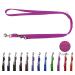Dog leashed adjustable / double -liner for medium and large dogs / 2m / 2.40m / 2.80m / 3.50m / 5m (lilac 2m) 2m lilac