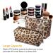 Reusable Leopard Print Makeup Bag Set | Water-Resistant Travel Cosmetic Bags - International Shipping - Buy Online on GoSupps.com