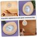 Clispeed Dual-Use Sauna Accessories | Hygrothermograph Frame & Portable Thermometer | Ideal for Bath & Bedroom | 16.5x14cm - Buy Online on GoSupps.com