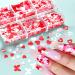 DIY Nail Supplies Shiny Love Heart Nail Decoration Decals Stickers Nail Art Sequins(02) - Buy Online on GoSupps.com