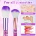 AOZUO 15 Piece Makeup Brush Set Make-Up Brush Set Professional Foundation Sparkles Powder Brush Powder Eyeshadow Concealer Highlight Beauty for Women Foundation Blush - Buy Online on GoSupps.com