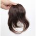 Buy ZanaWigs Human Hair Bang Clip-in Extensions | Silky Straight 6-8 Inch Fringe for Women #2 - International Shipping Available - Buy Online on GoSupps.com