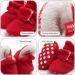 EDOTON Unisex Newborn Winter Boots - Warm Non-Slip Bootie Socks 12-18 Months (Red) - Buy Online on GoSupps.com