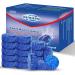 Automatic Toilet Bowl Cleaner Tablets Bathroom Toilet Tank Cleaner,Blue Toilet Bowl Bubbles,Strong Detergent Ability,Long-lasting 300 brushes,Mild Fresh Pine Scent(18 Pack)