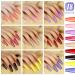 Teenitor Long Coffin Nails Full Cover | 18 Colors Long Press On Nails with Nail Glue | Acrylic Fake Nails for Women - Buy Online on GoSupps.com