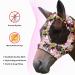 Shop Harrison Howard Stretchable UV Protection Fly Mask - Breathable Full Visibility Ventilating Ear Covers - Blossom Vibe (Large) - International Shipping Available - Buy Online on GoSupps.com