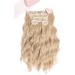 Lullabellz Super Thick Natural Wavy Clip In Hair Extensions 5-Piece 22-Inch Length Jet Black - Buy Online on GoSupps.com