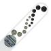 Crystal Glass Nail File hand decorated with Swarovski crystals Hand Made in Czech Republic (Europe) Czech Tempered Glass Lifetime Guaranty in Suede Sleeve (Jet - Black Diamond)