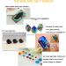 Small Microwave Kiln Kit 10pcs Set for Glass Fusing Jewelry Making - Buy Online on GoSupps.com