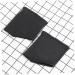 SEWOART 2pcs Heels Cushioning Pads Thread Stand Thumb Brace Metatarsal Sleeve Bunion Pads Hallux Valgus Straightener Black Thumb Covers Hallux Valgus Covers Bunions Covers Bracket Splitter Black 8X6CM