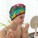 Tropical Cocktails Coral Velvet Dry Hair Cap - Anti Frizz Ideal for Curly Long & Thick Hair International Shipping Available - Buy Online on GoSupps.com