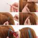 JZZJ Synthetic Hair Extension Kits with 52 Synthetic Assorted Colors Stick Tip Hair Extensions 100 Beads Pliers and Hook (Bright & Pretty Mixed Colors) - Buy Online on GoSupps.com