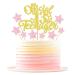 Keaziu 1 Pack Officially 13th Teenager Cake Topper 24PCS Pink Star 13th Cake Topper Birthday 13 Fabulous for Happy 13th Birthday Anniversary Party Cake Decorations Supplies Gold