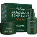 SheaMoisture Beard Oil & Beard Balm - Beard Kit for Men w/Maracuja & Fair Trade Organic Shea Butter Dry Beard Oil Softener & Conditioner (2 Piece Set)