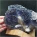 Natural Crystal Rough 1109.7gRare Purple Blue Ladder Fluorite and Crystal columnar paragenetic Specimen Quartz gem Stone Furniture - Buy Online on GoSupps.com