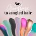 Lily England Detangle Hair Brush - Gentle Detangling Hairbrush for Curly, Straight, Thick, and Natural Hair - Pink/Orange - 1 Count - Buy Online on GoSupps.com