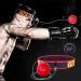 YMX Boxing Reflex Ball - Adjustable Elastic Headband with Soft Foam Balls for Hand-Eye Coordination and Reaction Speed - Cardio Sports Exercise Equipment in Black/Red - Buy Online on GoSupps.com