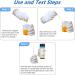 Reagent Strips for Urinalysis - 14 Full-Panel Urine Test Kit | 120ct | pH UTI & More - Fast International Shipping - Buy Online on GoSupps.com