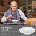 Healvian Scoop Plate - Spill Proof Dish with Suction Base for Elderly | Self-Feeding Silicone Bowl for Elderly & Disabled Adults - Buy Online on GoSupps.com