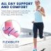 AVIDDA Plantar Fasciitis Support Socks - Compression Foot Sleeves for Pain Relief - Light Pink - Size S - 1 Pair - Buy Online on GoSupps.com