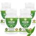 Morsan's Neem (Azadirachta Indica) Capsule Pack of 4 x 60 x 500 mg. Veg. Capsules (4)