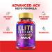 (2 Pack) Elite Keto ACV Gummies - Max Strength Formula with Vitamin B12 and Beet Root - Apple Cider Vinegar Weight Loss Support - 120 Gummies - Buy Online on GoSupps.com