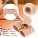 Soft Gel Toe Cushion Tube Protectors - 10 Pieces, 3 Sizes - Corn Pad, Toe Separator Sleeves for Pressure Relief - Buy Online on GoSupps.com